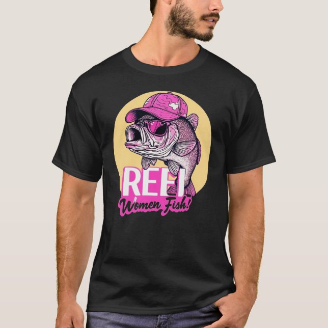 T-SHIRT REEL MULHERES PEIXAM NOVA EQUIPE DE DESIGN (Frente)