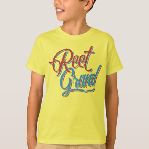 T-shirt Reet Grand Yorkshire England Slang Dialeto