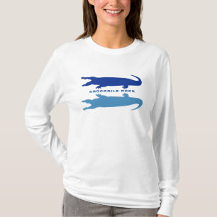 T-shirt Reflexão Crocodilo (Azul)