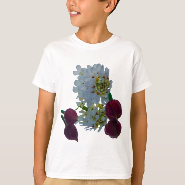 T-shirt Reflexões Florais (Frente)