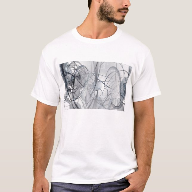 T-shirt Reflexões tardias de desvanecimento (Frente)