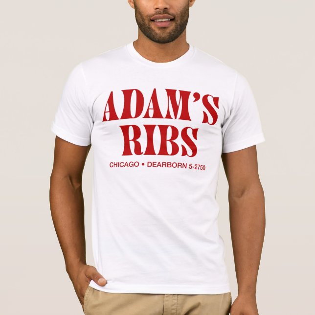 T-shirt Reforços de Adams (Frente)