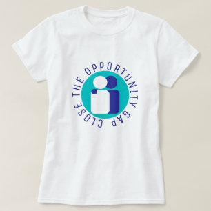 T-shirt Reforma da Educação Feche o fosso de oportunidad