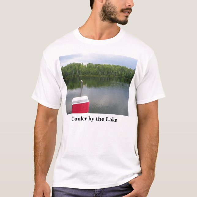 T-shirt Refrigerador pelo lago (Frente)