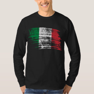 T-shirt Refrigere o design italiano da bandeira