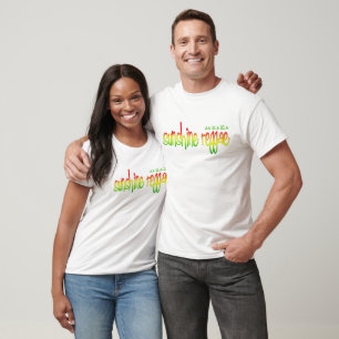 T-shirt Reggae da luz do sol - Jamaica