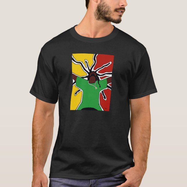 T-shirt Reggae Liberdade (Frente)