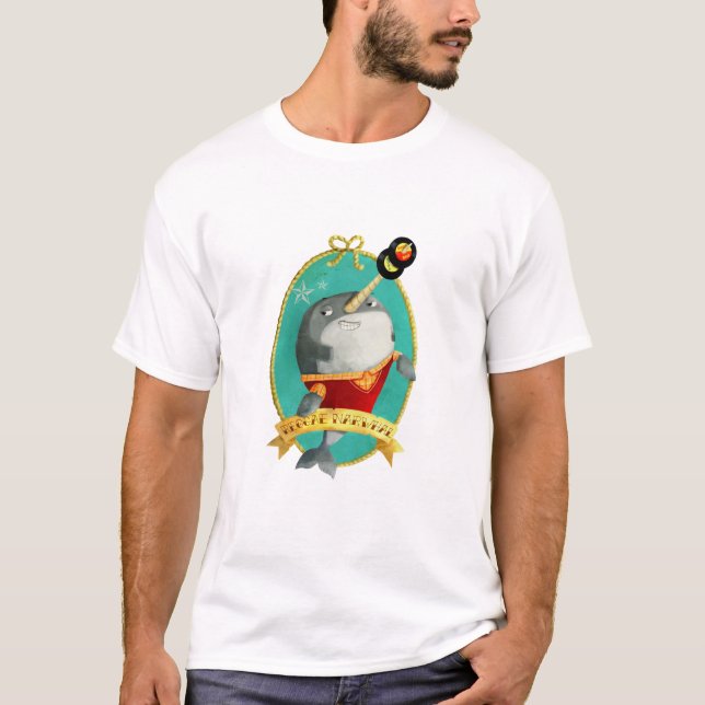 T-shirt Reggae Narwhal (Frente)