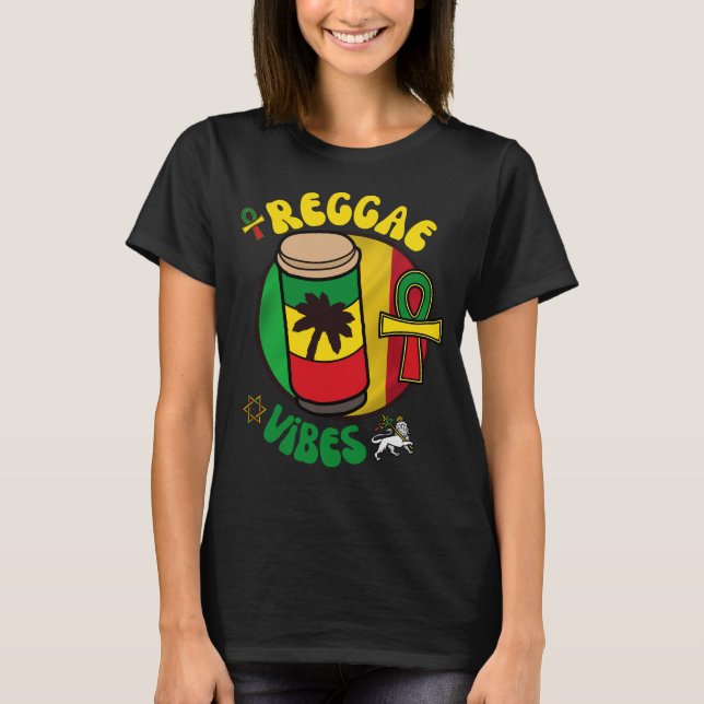 T-SHIRT REGGAE VIBES (Frente)