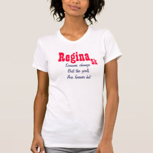 T-shirt Regina Saskatchewan garotas quentes