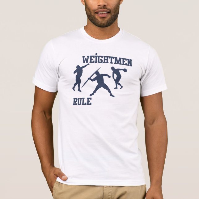 T-shirt Regra de Weightmen (Frente)