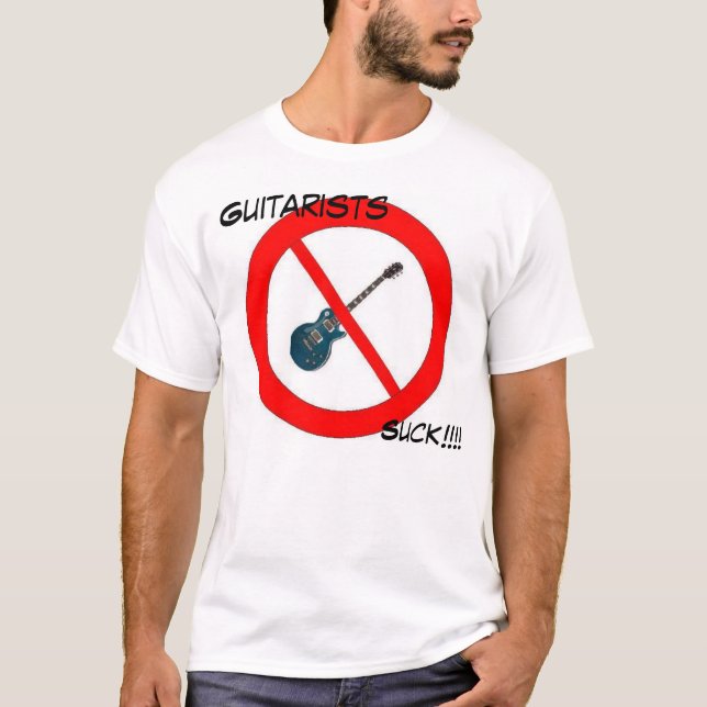 T-shirt Regra dos baixistas (Frente)