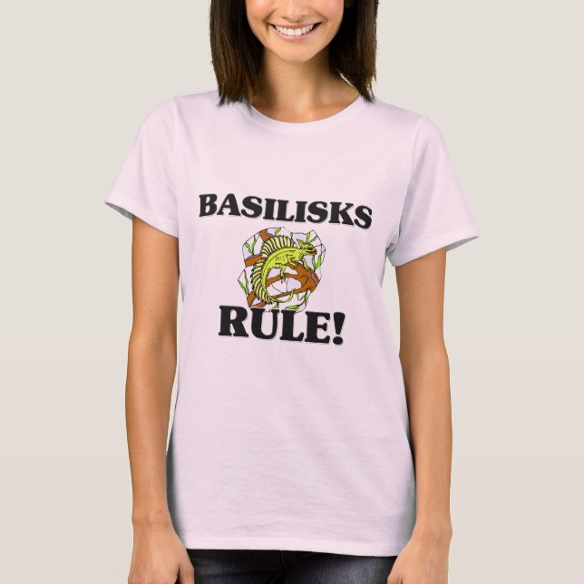 T-shirt Regra dos BASILISKS! (Frente)