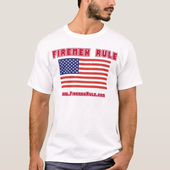 T-SHIRT REGRA DOS BOMBEIROS (Frente)
