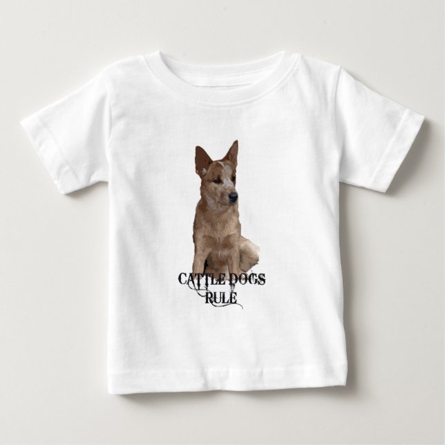 T-shirt Regra dos Cães de Bovinos (Frente)