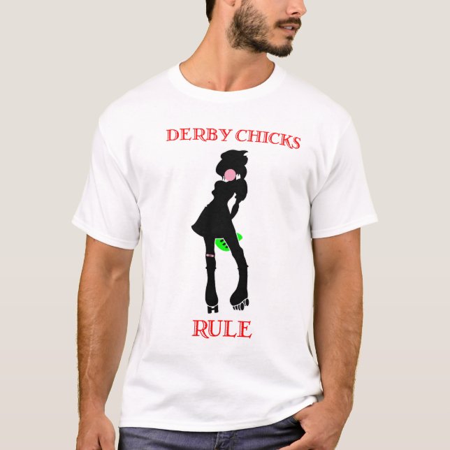 T-shirt Regra dos pintinhos de Derby (Frente)