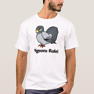 T-shirt Regra dos pombos!