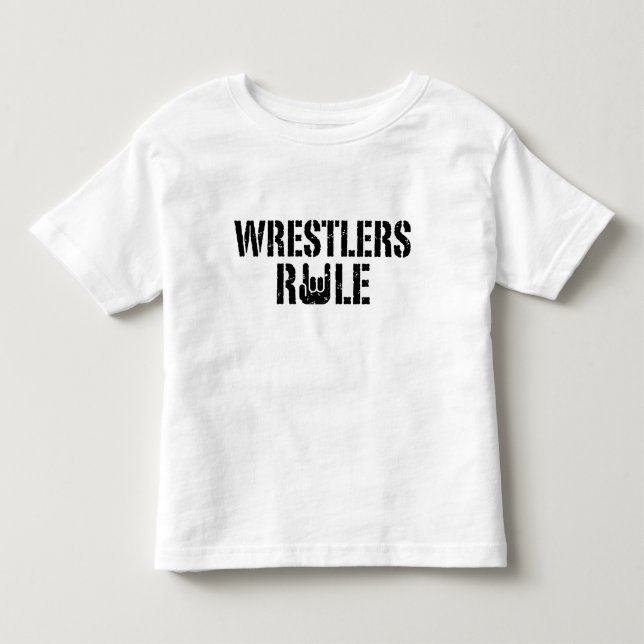 T-shirt Regra dos Wrestlers (Frente)