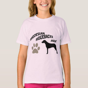 T-shirt Regra Ridgebacks Rhodesian
