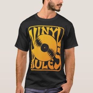 T-shirt Regras amarelas do vinil, aprovação?