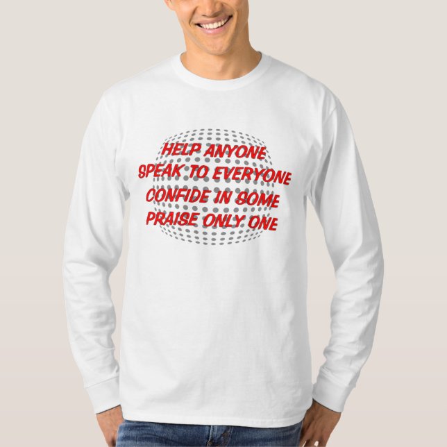 T-SHIRT REGRAS CRISTÃS… (Frente)