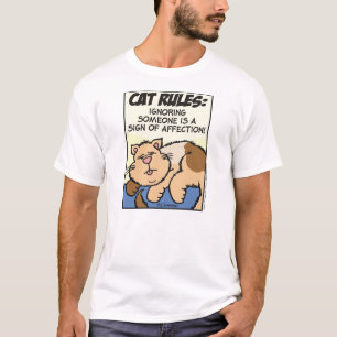 T-shirt Regras de Cat.: Ignorando Alguém...