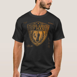 T-shirt Regras de Conduta da Wing Chun do Ip Man