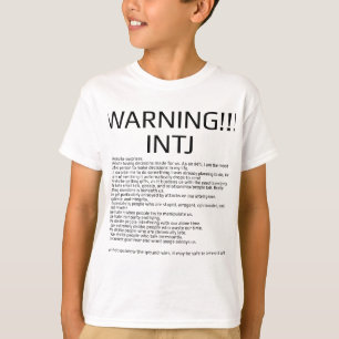 T-shirt Regras de INTJ