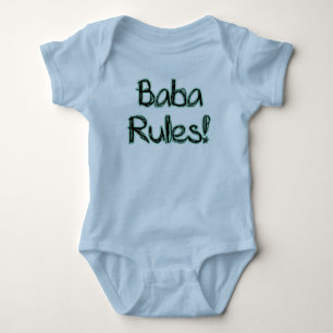 T-shirt Regras do babá!