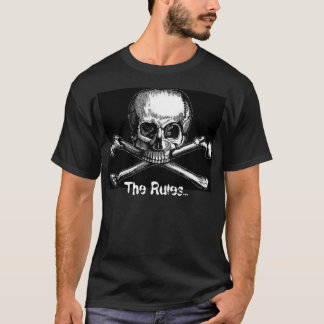 T-shirt Regras do pirata