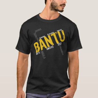 T-shirt Regular Bantu-Preto
