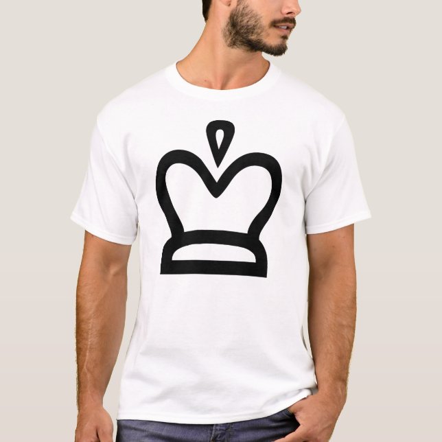 T-shirt Rei Branco (Frente)