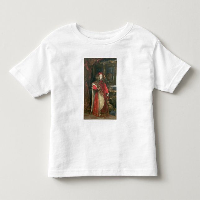 T-shirt Rei Charles II da espanha (Frente)