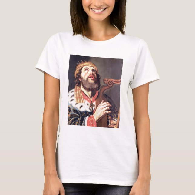 T-shirt Rei David (painel) (Frente)