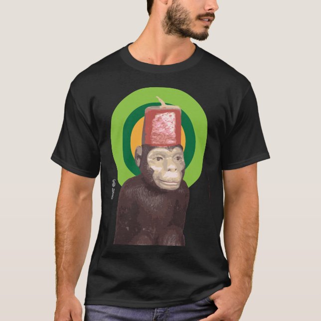 T-shirt Rei do macaco de Fez (Frente)