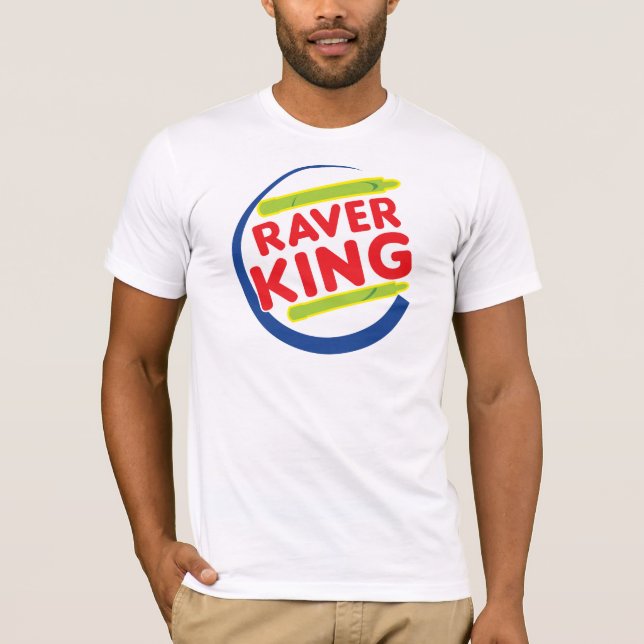 T-shirt Rei do Raver (Frente)