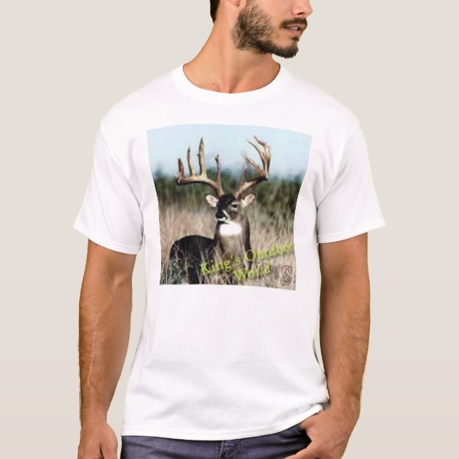 T-shirt Rei do Whitetail (Frente)