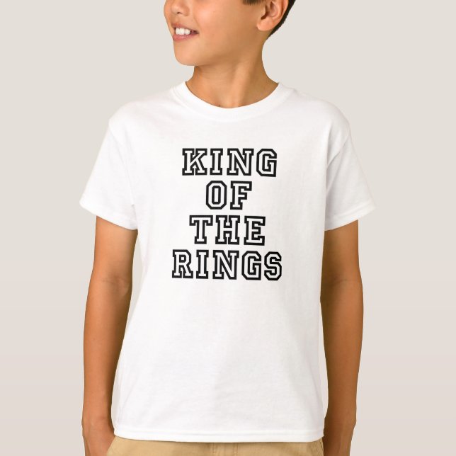T-shirt Rei dos Anéis (Frente)