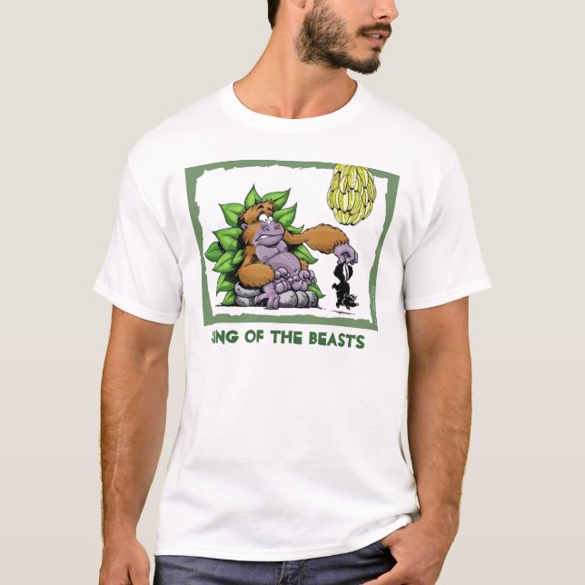 T-shirt Rei dos animais (Frente)