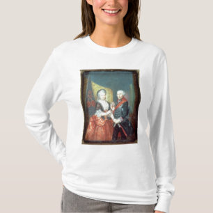 T-shirt Rei Frederick II e sua esposa