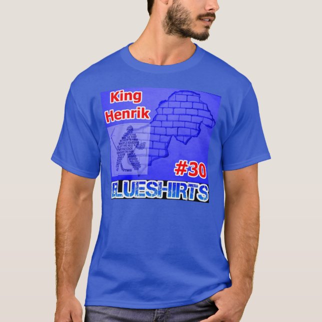 T-shirt Rei Henrik Blueshirts Nr30 (Frente)