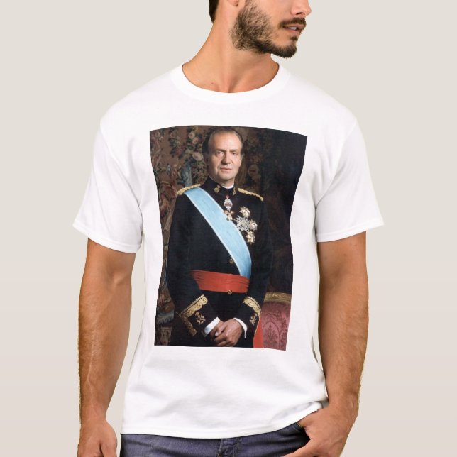 T-shirt Rei Juan Carlos mim (Frente)