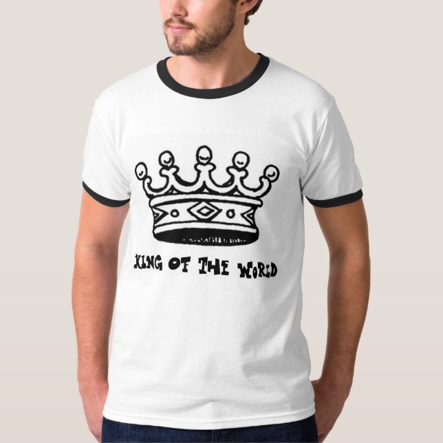 T-shirt Rei Mundo (Frente)