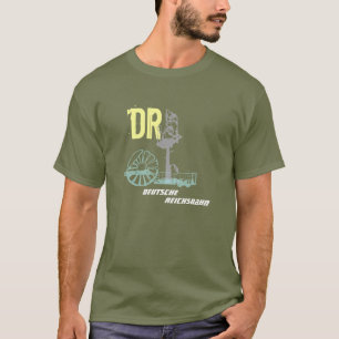 T-shirt Reichsbahn desenhos DDR