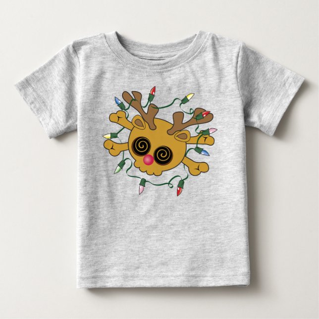 T-shirt Reindeer Skull (Frente)