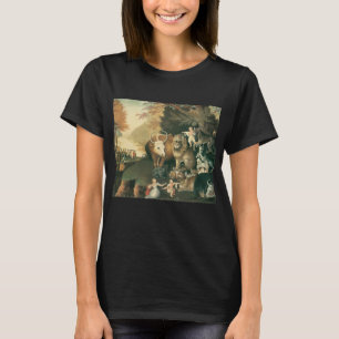 T-shirt Reino Pacífico de Edward Hicks Arte Popular Antiga