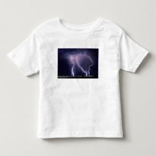 T-shirt Relâmpago sobre o Vale do Lago Salgado, Utah.