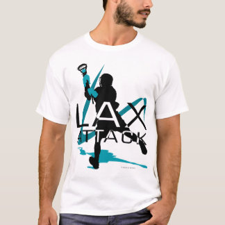 T-shirt RELAXADO do Aqua do ataque 3 dos meninos