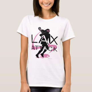T-shirt RELAXADO do rosa do ataque das meninas do