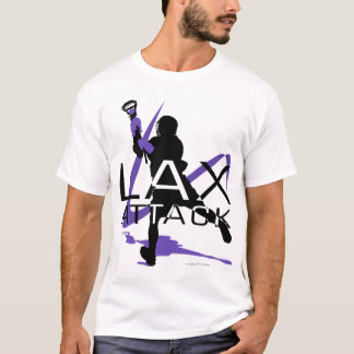 T-shirt RELAXADO do roxo do ataque 3 dos meninos